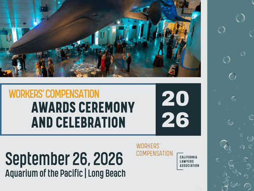 2026 Workers’ Compensation Awards Ceremony and Celebration